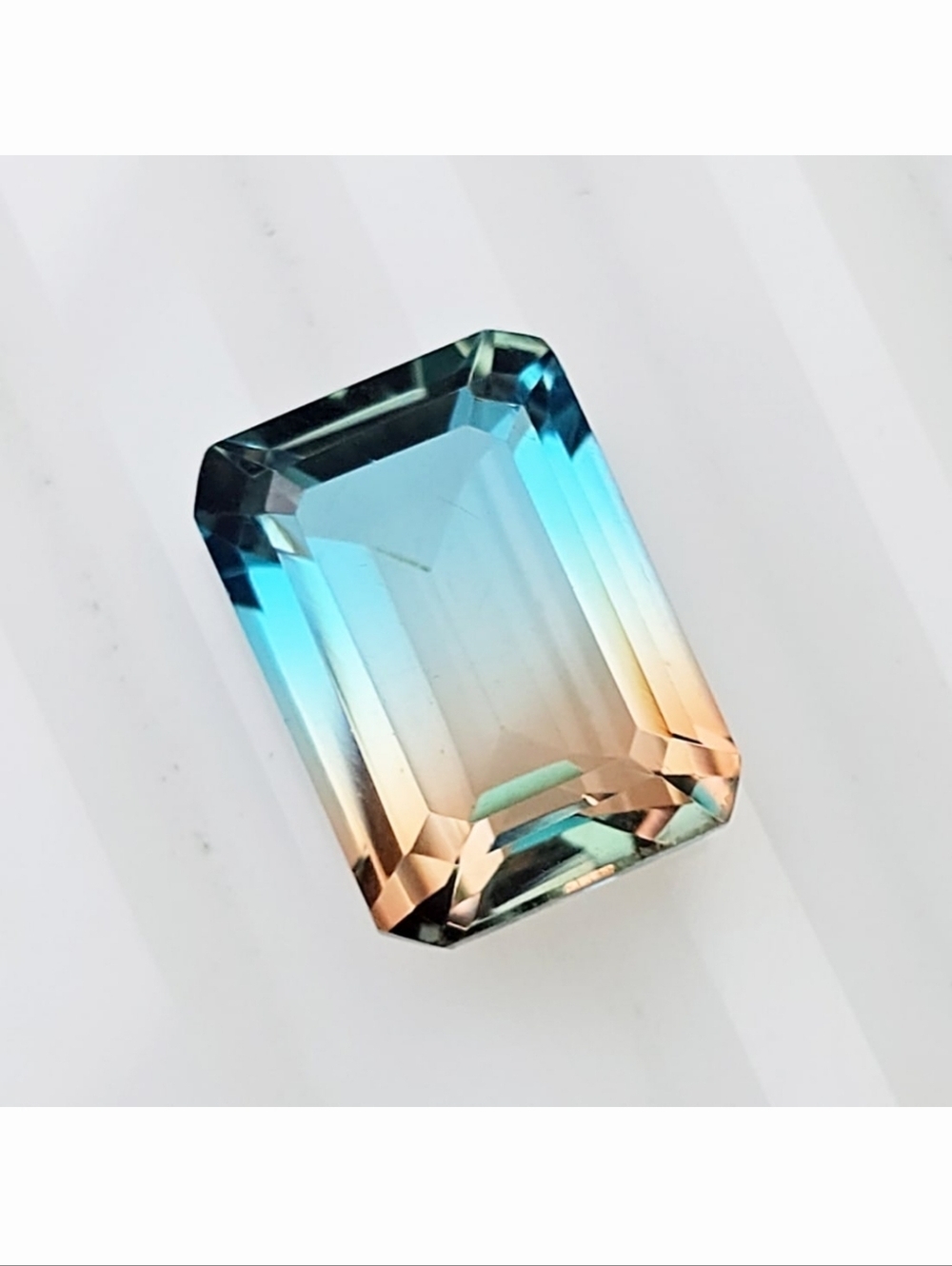 8.06 Ct "Beautiful"Aqua Terra Costa Doublet Quartz